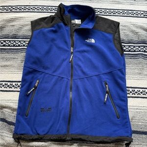 90s The North Face Men’s Windstopper Fleece Vest Blue Size XL